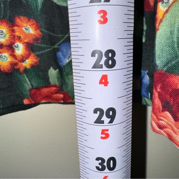 Women’s Vintage Homemade Cottagecore Grandma Floral Midi Length Flowy Skirt NEW - Picture 12 of 13